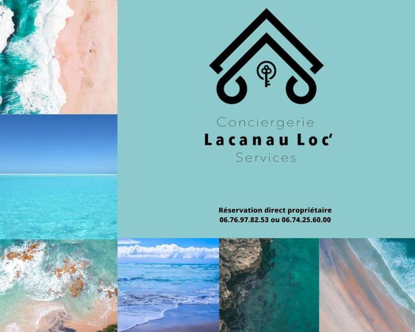 Apartamento Superbe Vue A 180° Sur L'Ocean Lacanau Exterior foto