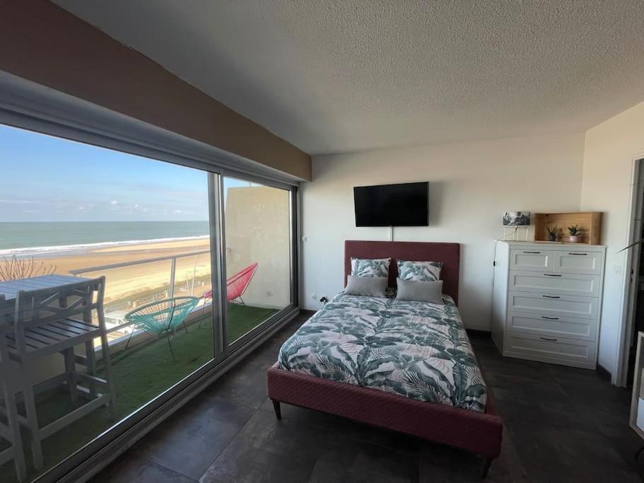 Apartamento Superbe Vue A 180° Sur L'Ocean Lacanau Exterior foto