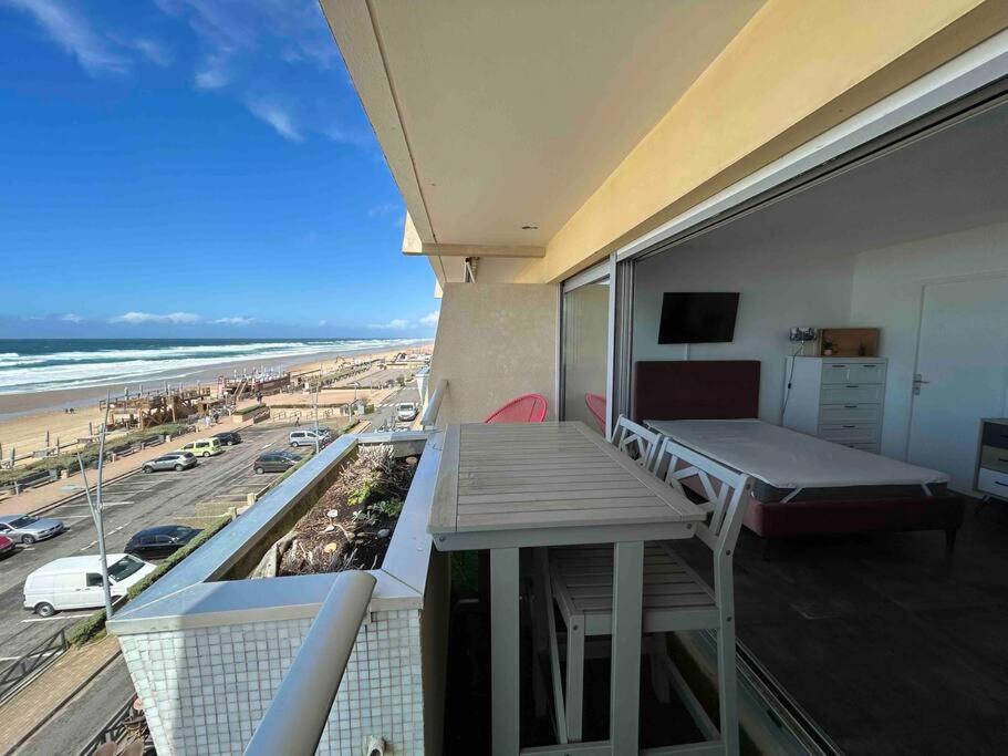 Apartamento Superbe Vue A 180° Sur L'Ocean Lacanau Exterior foto