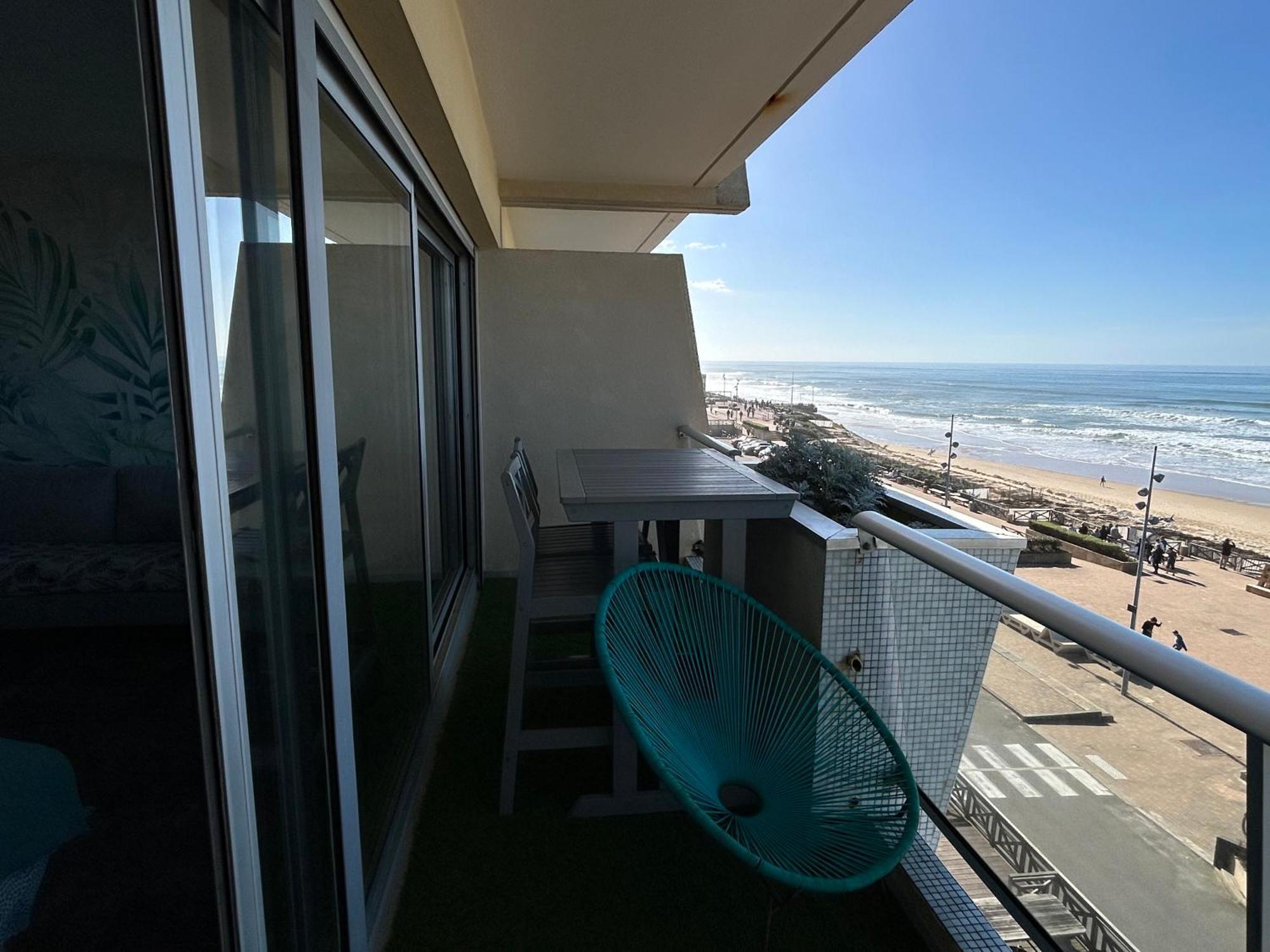 Apartamento Superbe Vue A 180° Sur L'Ocean Lacanau Exterior foto