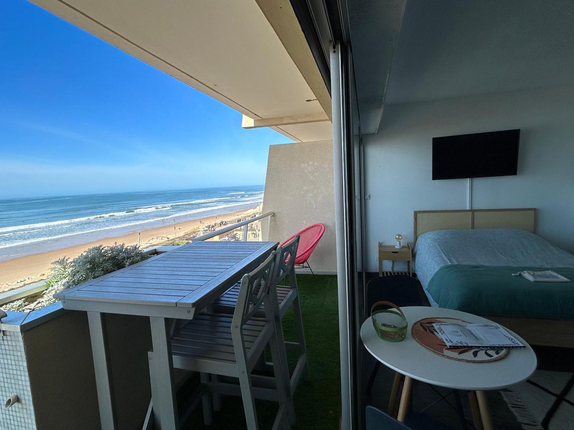 Apartamento Superbe Vue A 180° Sur L'Ocean Lacanau Exterior foto